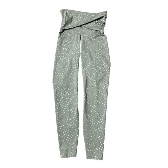 Nike Pants - Nike Yoga Dri-Fit High Rise 7/8 Leggings Polka Dot